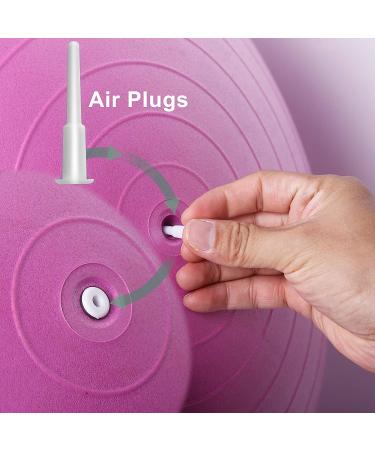 SKOLOO Hand Air Pump for Exercise Balls, Yoga Ball, Gym Horse Hopper, Unicorn Bouncer, Balloon & Inflatables - Two-Way Yellow Hand Pump - Buy Online on GoSupps.com