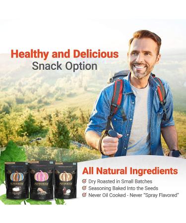 Premium Select Line by SuperSeedz | Pumpkin Seeds with Vermont Maple Sugar & Sea Salt | Vegan, Keto, Whole 30 | 8g Plant Based Protein | Nut & Gluten Free Snack | Made in USA | 4oz (Pack of 6) - Buy Online on GoSupps.com