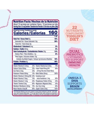 Enfagrow Premium Toddler Nutritional Milk Flavor - 36.6 Oz - Buy Online on GoSupps.com