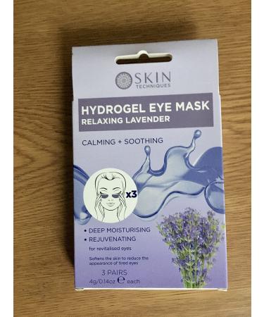 Skin Techniques hydrogel eye mask calming+sooting