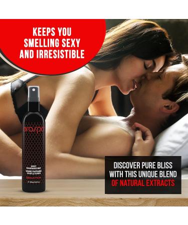 Aromatherapy Body Fragrance Mist 100 ml/3.4 Fl oZ Fragrant Body Spray for Men and Women Sensual Body Scent with Natural Extracts Vegan Gluten Free & 100% Body-Safe (SEDUCTION) - Buy Online on GoSupps.com