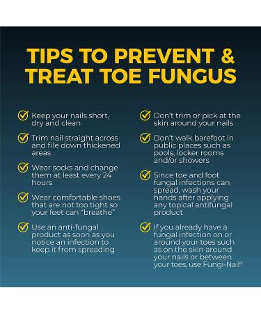 Fungi-Nail Anti-Fungal Liquid Solution - Clinically Proven to Cure Nail & Athlete's Foot Fungus with Tolnaftate - Buy Online on GoSupps.com