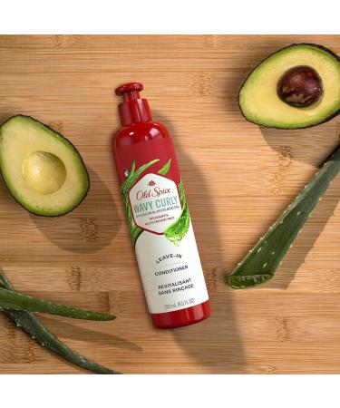 Old Spice Wavy Curly Leave-In Conditioner with Aloe & Avocado Oil 252 mL - Buy Online on GoSupps.com