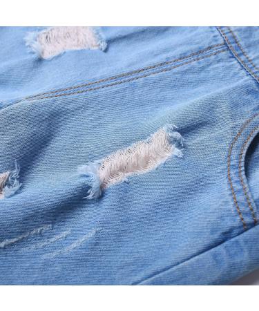 KIDSCOOL SPACE Baby Jean Overalls Toddler Denim Shortall 18-24 Months Blue - Buy Online on GoSupps.com