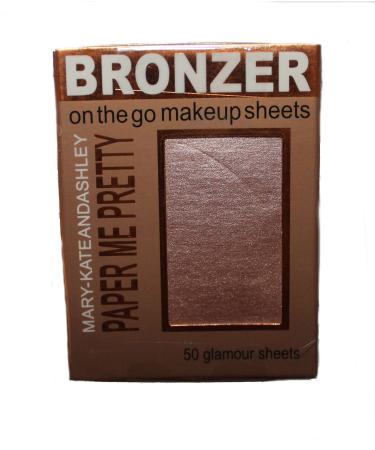 Paper Me Pretty BRONZER on the go makeup sheets