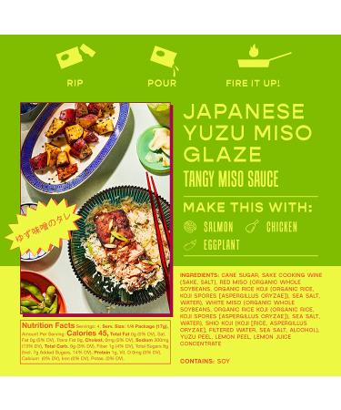 Omsom East Asian Sauce Sampler: Japanese Yuzu Miso, Korean Spicy Bulgogi, Chinese Spicy Mala (6 Packets) - Buy Online on GoSupps.com