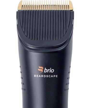 Brio Beardscape V1 Beard Trimmer for Men | Low-Friction Ceramic Blade & Quiet Design | International Shipping Available - Buy Online on GoSupps.com