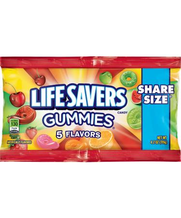 Lifesavers Gummies, 5 Flavors, 4.2 oz