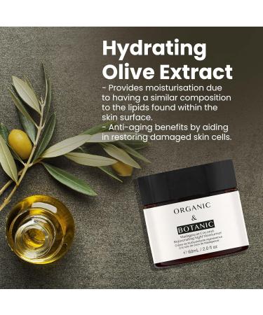 Organic & Botanic Madagascan Coconut Rejuvenating Night Moisturiser 76 Gram - Buy Online on GoSupps.com