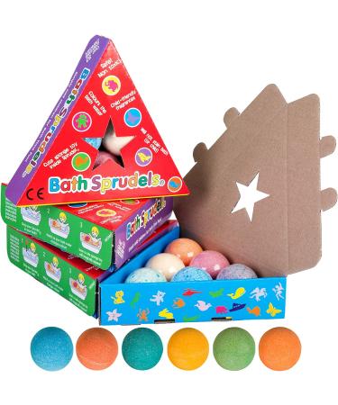 Kids Bath Bombs with Surprise Inside - 6 Pack Fizzies for Ages 3+ | Ideal Toys for Boys, Girls, Men, Women | Family Fun Bath Time Essential - Buy Online on GoSupps.com