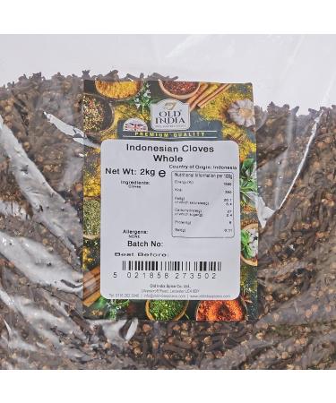 Old India Indonesian Cloves Whole 2kg - Premium Quality Spice (Pack of 1) - Buy Online on GoSupps.com