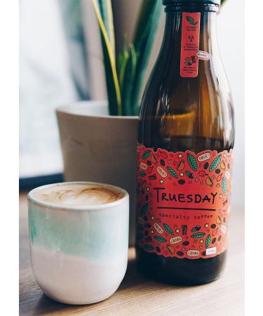  TRUESDAY TRUESDAY Espresso Blend Fairtrade and Sustainable Premium Coffee Beans 1000g Whole Bean Low Acidity Notes: Caramel Hazelnut Aroma A Blend of Arabica and Robusta from Mexico - Buy Online on GoSupps.com