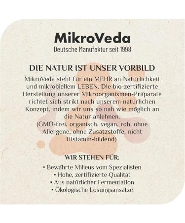 Microveda Life Enzyme Ferment Drink 500ml | 33 Bacterial Strains Vegan Raw Super-Activated German Certified - Shop Now! - Buy Online on GoSupps.com
