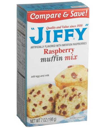 Jiffy Raspberry muffin mix (198g)