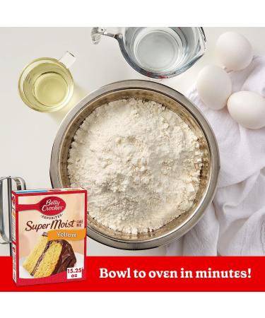 Betty Crocker Super Moist Yellow Cake Mix 15.25 oz - Delicious Baking Essential - Buy Online on GoSupps.com