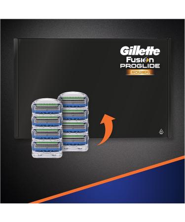 Buy Gillette Fusion ProGlide Power Razor Blades for Men - 8 Pack | International Shipping Available - Buy Online on GoSupps.com
