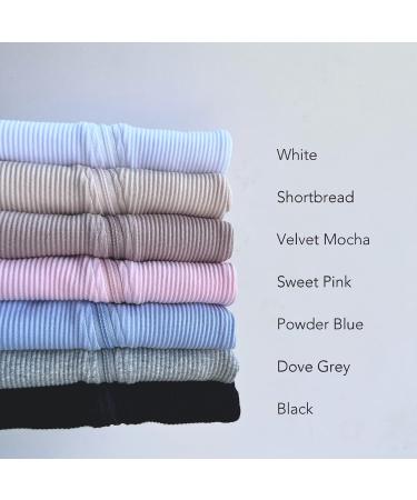 Ribbed Cotton Zip Up Baby Sleepsuits for Newborns | Unisex Footed/Footless 0-3 Months Black - Buy Online on GoSupps.com