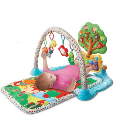 VTech Baby Music Cover - Colorful Play Gym with 4 Removable Elements & Piano - Ideal for Infants 0-24 Months - Buy Online on GoSupps.com