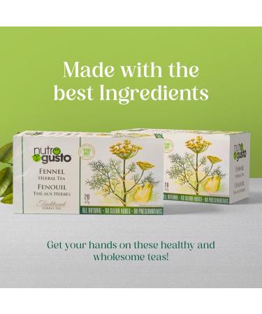 NutroGusto Tea Fennel tea - 40g - Buy Online on GoSupps.com