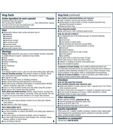 PFI016902 Advil Liqui-Gels First Aid Pack (50 Pack/Box) - Buy Online on GoSupps.com