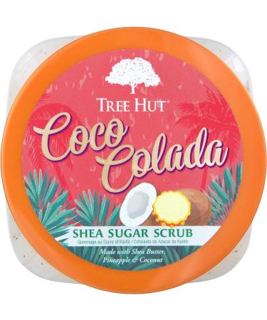 Tree Hut Shea Sugar Scrub Coco Colada 510g - Exotic Body Scrub for Smooth Skin - Buy Online on GoSupps.com