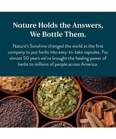 Nature's Sunshine Alfalfa Capsules - 100 Count - Buy Online on GoSupps.com