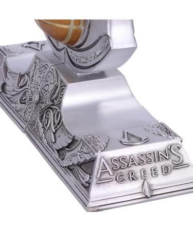Nemesis Now Assassins Creed Bookends - Apple of Eden Resin Silver 18.5 cm B5349S0 | International Shipping Available - Buy Online on GoSupps.com