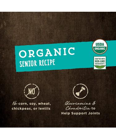 Castor & Pollux Organix Grain Free Organic Senior Dog Food - 4lb Bag - Buy Online on GoSupps.com