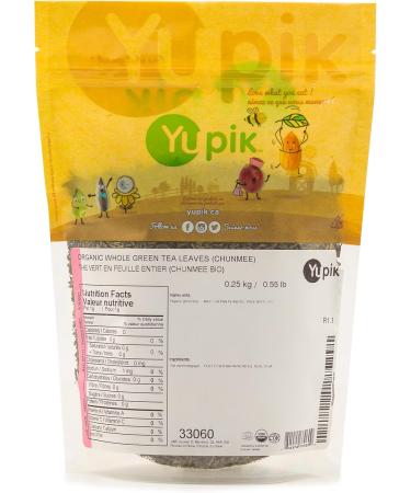 Yupik Organic Whole Green Tea Leaves 0.45kg 6 Count 2.6 kg - Buy Online on GoSupps.com