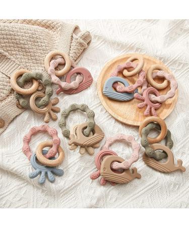 Mamimami Home Silicone Baby Teething Toy | BPA Free Chew Teether with Raised Texture | Soothes Gums & Sucking Babies | Eco-Friendly - Buy Online on GoSupps.com