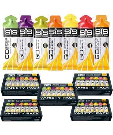Science in Sport Go Isotonic Energy Gels - Box of 35s (5 Variety Boxes) - Buy Online on GoSupps.com