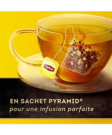Lipton Th Noir Pack de 4 Boites de th x2 P che et Mangue + x2 Vanille de Madagascar 2x40 sachets 80 Sachets - Buy Online on GoSupps.com