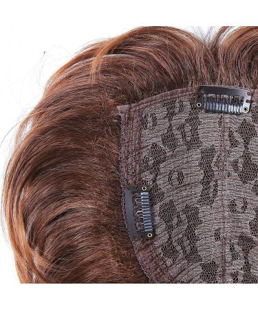WIG ME UP - TYP-432-10BTM30 Hairpiece toupee Hair Thickening Clip-in Clips parted brown copper brown mix - Buy Online on GoSupps.com