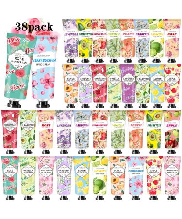 38 Pack Hand Cream for Women Gifts Set,Travel Size Lotion Mothers Day Christmas Birthday Bulk Gifts for Women,Moisturizing Shea Butter Hand Lotion for Dry Cracked Hands,Small Travel Lotion Stocking Stuffers Favors Gifts for Women Mom Girlfriend Her Wife - Buy Online on GoSupps.com