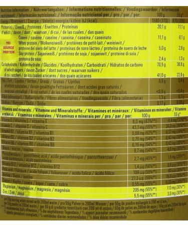 Powerbar Multi-Component Protein Powder - Casein Whey & Soy - 1.2kg Chocolate | Boost Energy & Nutrition for Optimal Performance - Buy Online on GoSupps.com
