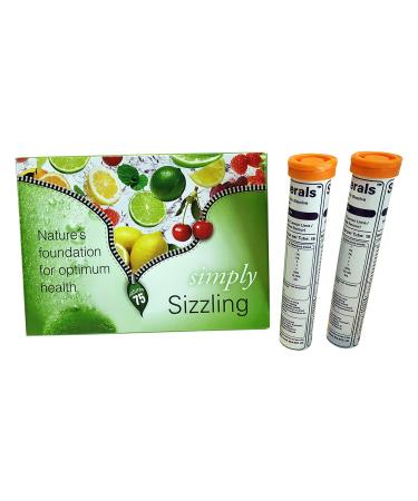 Simply Natural Pure Plant Derived Sizzling Minerals (Orange Flavour)
