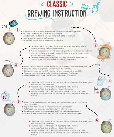 Yerbee Agamamate Yerba Mate Thee Bio 500 g Organic Mate Tea from Argentina Detox and energy drink Organic 05 chag - Buy Online on GoSupps.com