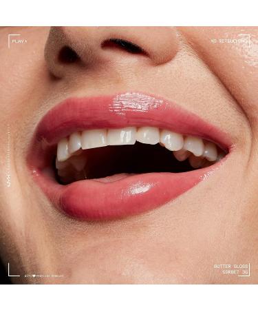 NYX Butter Gloss Sorbet - Vibrant Coral Lip Gloss 0.27 Fl Oz - Buy Online on GoSupps.com