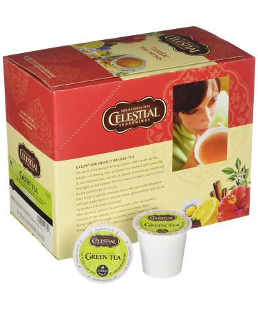 Celestial Seasonings  Green Tea  K-Cup Portion Pack for Keurig K-Cup Brewers (Pack of 48) - Buy Online on GoSupps.com