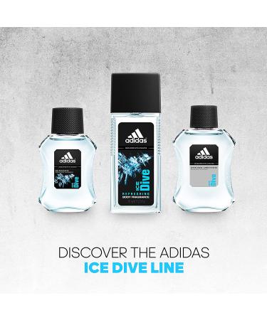 Adidas Ice Dive After Shave for Men 3.4 oz - Refreshing Post-Shave Care - Buy Online on GoSupps.com