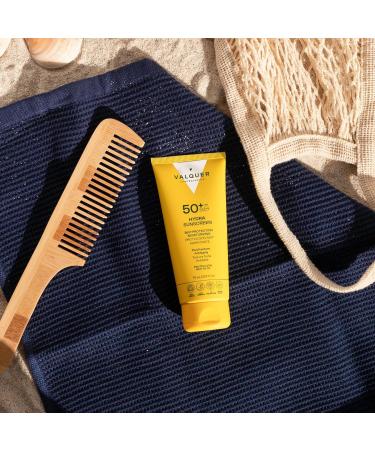Valquer Laboratorios Hydra Sunscreen Facial Cream SPF 50+ Moisturizing and Anti-Aging - Buy Online on GoSupps.com