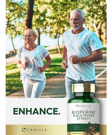 Bioperine 10mg | 120 Capsules | Non-GMO | Gluten Free | Curcumin Absorption Support - Buy Online on GoSupps.com