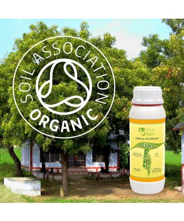 Buy Pure Neem Oil 500ml - Cold Pressed 100% Natural & Organic - International Shipping Available - Buy Online on GoSupps.com