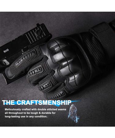 Buy Wtactful Tactical Gloves - Touchscreen Motorcycle & MTB Gloves for Men | Black XL - Ideal for Airsoft Paintball & Outdoor Activities - Buy Online on GoSupps.com