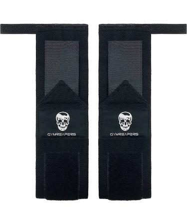 Gymreapers Competition Grade Weightlifting Wrist Wraps - 18 Professional Quality Support for Powerlifting & Bodybuilding - Buy Online on GoSupps.com