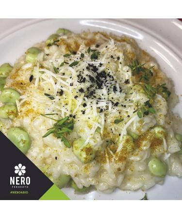 NERO FERMENTO NB Black Garlic Powder Produced with Organic Black Garlic. 30 gr Made in Italy No Preservatives Antioxida - Buy Online on GoSupps.com