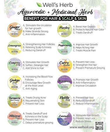 Nettle Leaf Dried Herb for DIY Hair Growth Treatment - 0.5oz (Pack of 24) - Buy Online on GoSupps.com