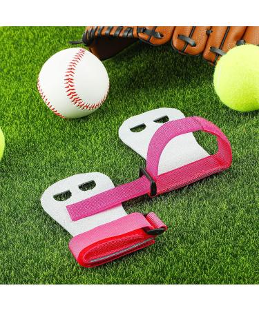 Gymnastics Grips Wristbands Set for Girls Kids Youth - Palm Protection & Wrist Support for Weightlifting, Tennis, Workout - Pink/Black/White - Buy Online on GoSupps.com