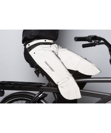 Rainlegs bicycle leg protectors rain protection reflective size: XL