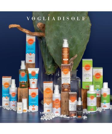  Helan Helan Vogliadisole Respect Moisturizing After-Sun Lotion - Refreshing After-Sun Cream for Face and Body Skin with Hyaluronic Acid Raspberry and Watermelon Oil and Vitamin E - - Buy Online on GoSupps.com